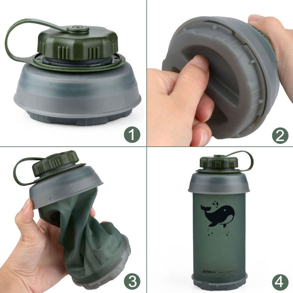 Collapsible Travel Water Bottle