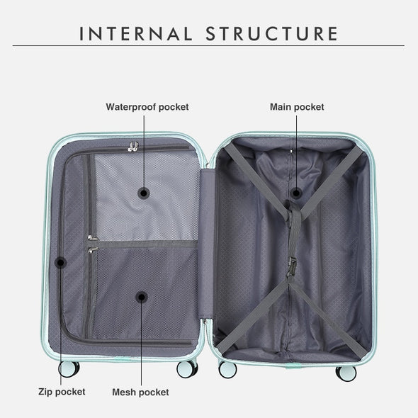 Wheeled Travel Suitcase