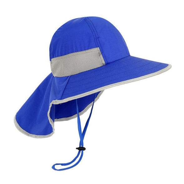 Wide Brim Children Sun Hat Kids Bucket Cap