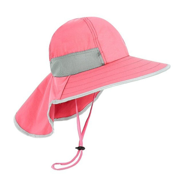 Wide Brim Children Sun Hat Kids Bucket Cap