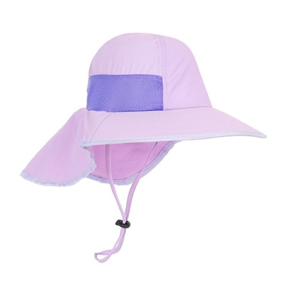 Wide Brim Children Sun Hat Kids Bucket Cap