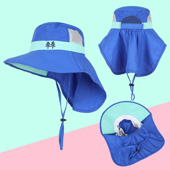 SPF 50+ Wide Brim Children Sun Hat