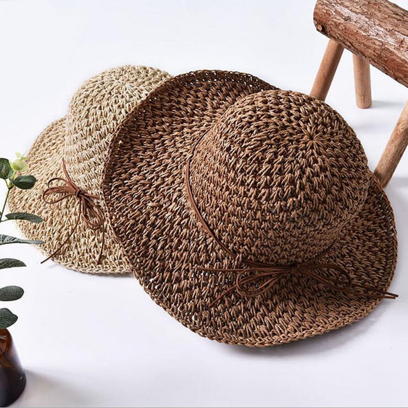 Foldable Large Brim Beach Sun Hat