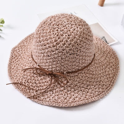 Foldable Large Brim Beach Sun Hat