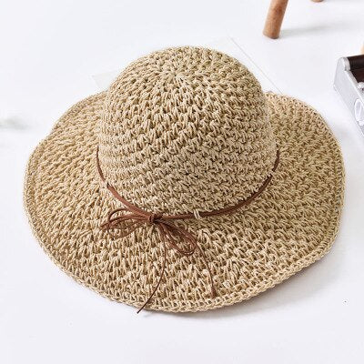 Foldable Large Brim Beach Sun Hat